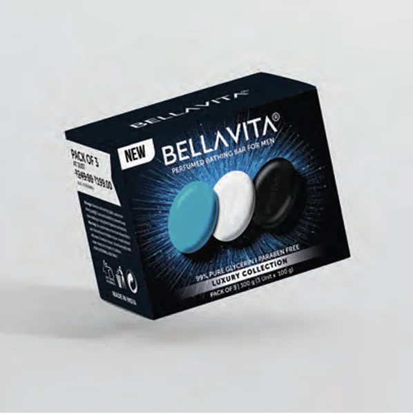 Bella Vita Perfumed Bathing Bar for Women (Pack of 3)