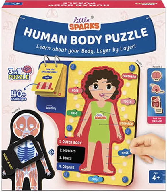 Smartivity Human Body Puzzle (4+ Years)